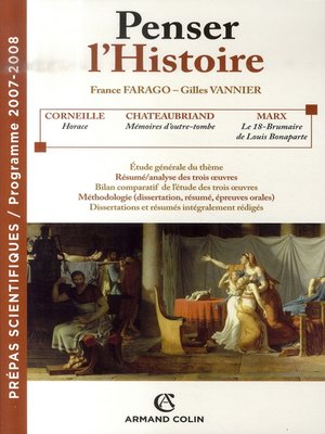 cover image of Penser l'Histoire